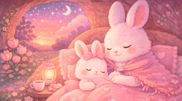 Ilustração principal de A Coelhinha que Amava Rosa
