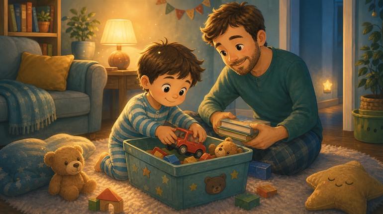 Ilustração principal de Tomás e as Pequenas Ajudas